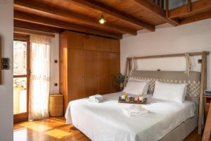 Posteľ alebo postele v izbe v ubytovaní Revellino del Porto, Historic Residence