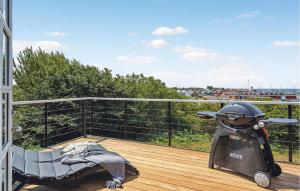 Balkón nebo terasa v ubytování Holiday Home Strandgårdsvej Bagenkop X