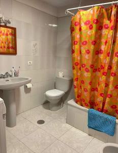 Koupelna v ubytování Mara Jos rural house