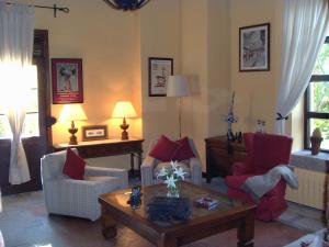 Posezení v ubytování Hotel Posada Molino del Cubo