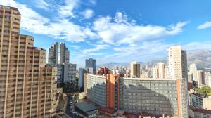 Výhľad na mesto Benidorm alebo výhľad na mesto priamo z apartmánu