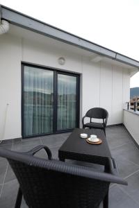 Balkón nebo terasa v ubytování Olea Suites Otel