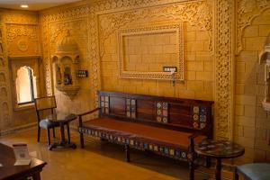 Hotel Durjay Garh的休息区