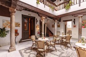 Posezení v ubytování Casa del Capitel Nazarí