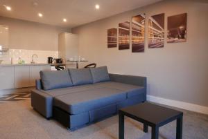 Posezení v ubytování 1 bed Apt close to Leeds Arena Sleeps up to 4 people F4