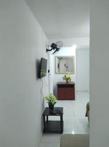 Μια τηλεόραση ή/και κέντρο ψυχαγωγίας στο Apt Centro Comercial Vilage 1