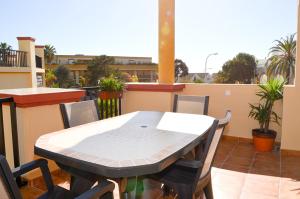 Balkon lub taras w obiekcie LaRomanaMarbella punto es