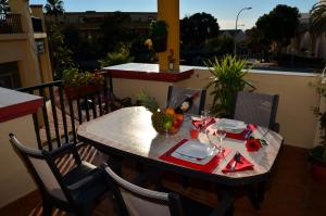 Balkon lub taras w obiekcie LaRomanaMarbella punto es