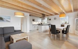 Kuchyň nebo kuchyňský kout v ubytování Seeliebe 2