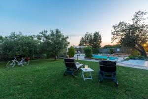 Vonkajšia záhrada v ubytovaní Villa Vital
