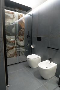 Koupelna v ubytování G-Rooms
