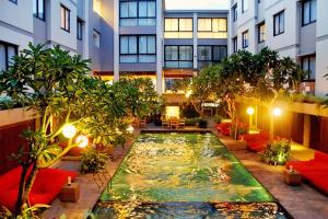 Zahrada ubytování Savvoya Hotel Seminyak