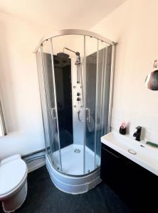 Et badeværelse på Lilas + 3 billeder