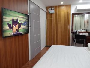 Postel nebo postele na pokoji v ubytování Balay Guti-ay + 18 fotografií