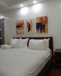 Postel nebo postele na pokoji v ubytování Balay Guti-ay