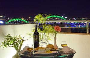 A balcony or terrace at D&C Hotel