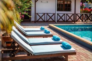 Πισίνα στο ή κοντά στο Bloublou Apartments Curaçao