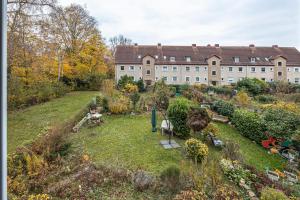 Κήπος έξω από το Wohnung Hannover ogli