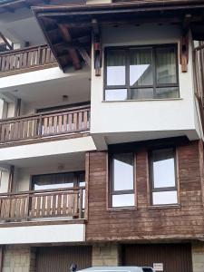 Ban công/sân hiên tại Apartment Melania in Complex Royal Towers