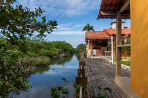 a view of a river from a house at Casa Cabo Frio - Ogiva in Cabo Frio