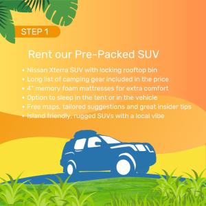 卡胡卢伊Budget Hack Maui SUV camping的相册照片