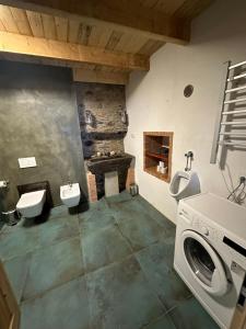 Koupelna v ubytování Chalupy Albrechtice Šumava