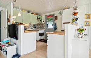 Kuchyň nebo kuchyňský kout v ubytování Burgundia