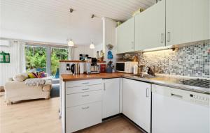 Kuchyň nebo kuchyňský kout v ubytování Burgundia