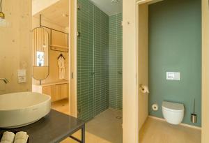 Koupelna v ubytování Hotel Krone Oettingen