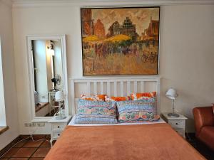 Ein Bett oder Betten in einem Zimmer der Unterkunft Backsteinparadies