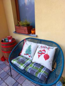 Posezení v ubytování La casa di Alice