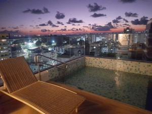 Balkón nebo terasa v ubytování Lindo Studio ZN Barra