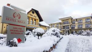 Hotel Rigga v zimě