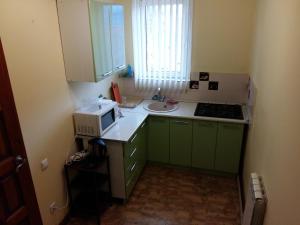 Küche/Küchenzeile in der Unterkunft Guest House Tatyana