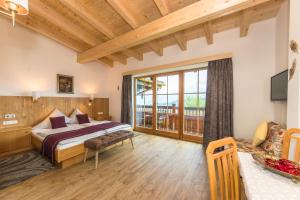 Letto o letti in una camera di Berggasthof Christernreith