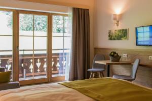 Letto o letti in una camera di Berggasthof Christernreith