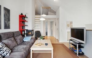 Posezení v ubytování Three-Bedroom Apartment In Bogense