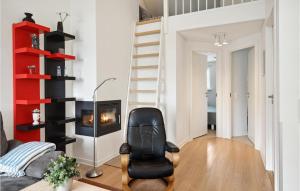 Posezení v ubytování Three-Bedroom Apartment In Bogense