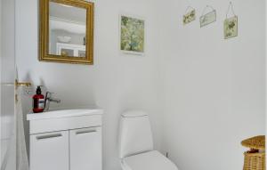 Koupelna v ubytování 2 Bedroom Beautiful Home In Nykøbing Sj
