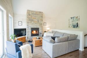 Posezení v ubytování La Pause - Peaceful by the river