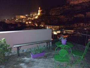 Balkón nebo terasa v ubytování Il terrazzo dei nonni