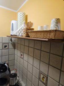 Kuchyň nebo kuchyňský kout v ubytování Sassi's Loft + 37 fotografií