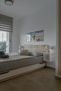Ένα ή περισσότερα κρεβάτια σε δωμάτιο στο Apartment Casa Sol' Azahar, Panoramica Golf