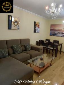Χώρος καθιστικού στο Mi dulce hogar