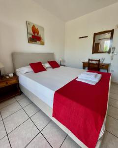Posteľ alebo postele v izbe v ubytovaní Valentino Villas & Apartments