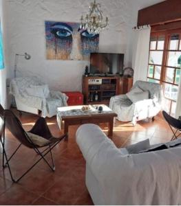 Χώρος καθιστικού στο Las Delicias Gualeguay