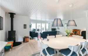 Posezení v ubytování Holiday Home Harevej Nexø Vi