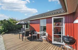 Balkón nebo terasa v ubytování Holiday Home Lakolk Iv Denm