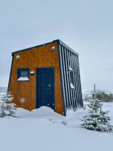 Το Tiny Glamp House - DANGUBA by IGLENA τον χειμώνα