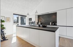 Η κουζίνα ή μικρή κουζίνα στο Awesome Home In Hvide Sande With Sauna